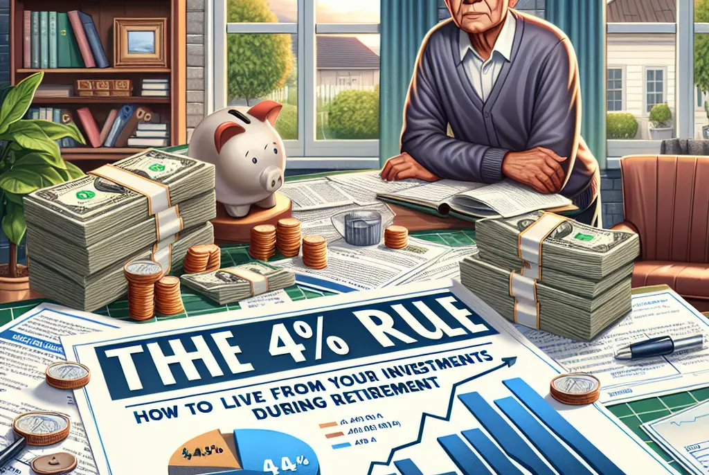La regla del 4%: cómo vivir de tus inversiones en la jubilación