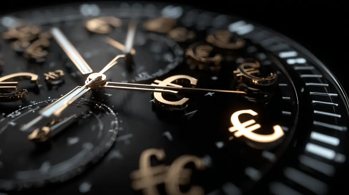 Persona revisando sus deudas y calculando cuota máxima con calculadora