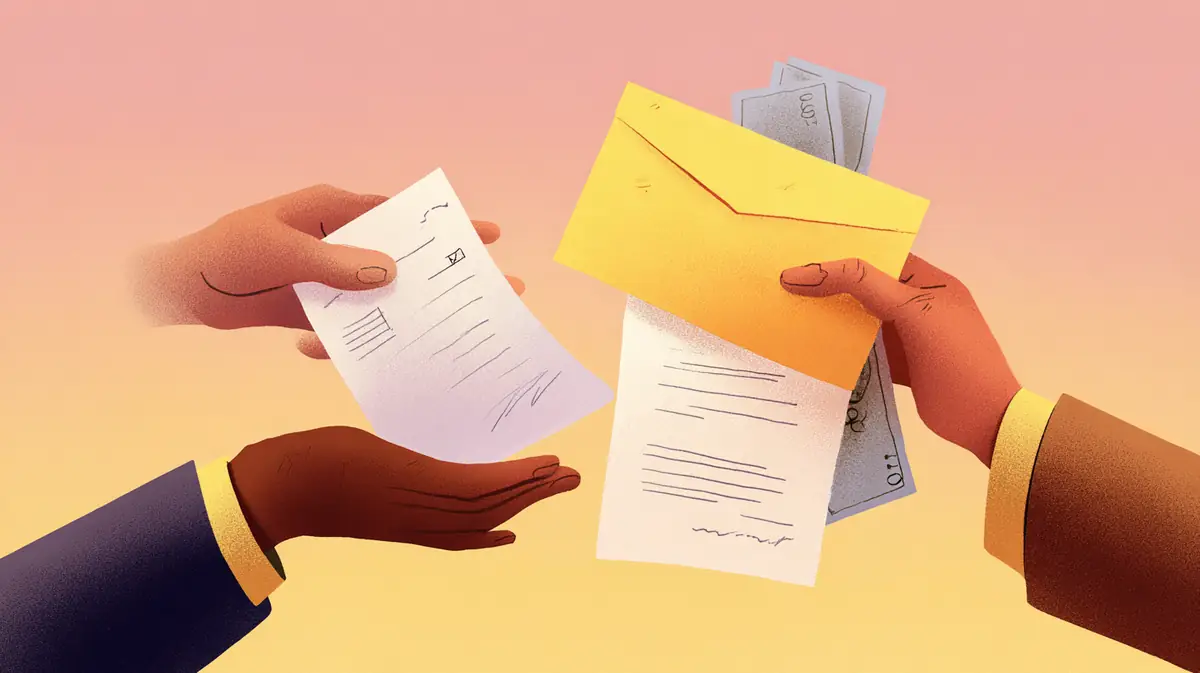 Extracto de cuenta con disposiciones y amortizaciones de una línea de crédito