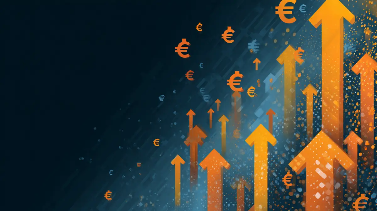 Ilustración de una línea de tiempo mostrando disposiciones y devoluciones en una línea de crédito