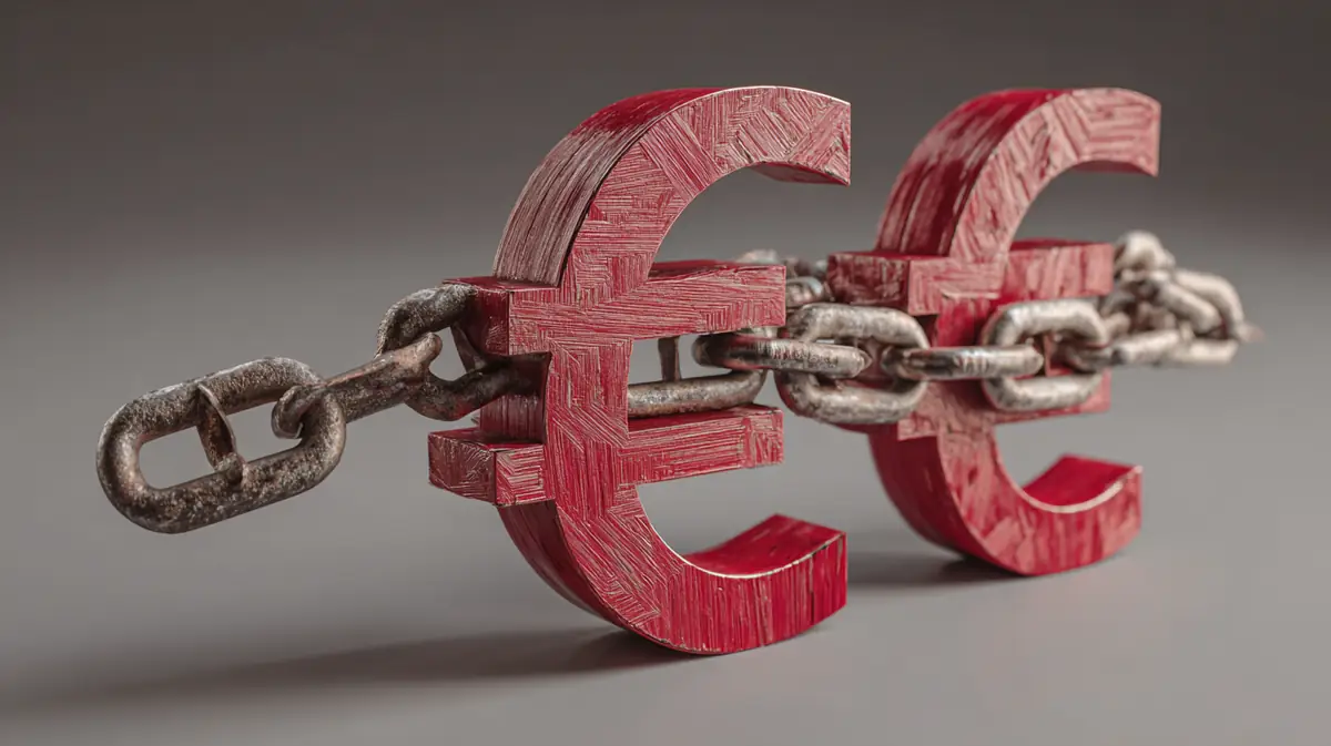 Icono de negociación con banco mostrando bajada de TIN y comisiones