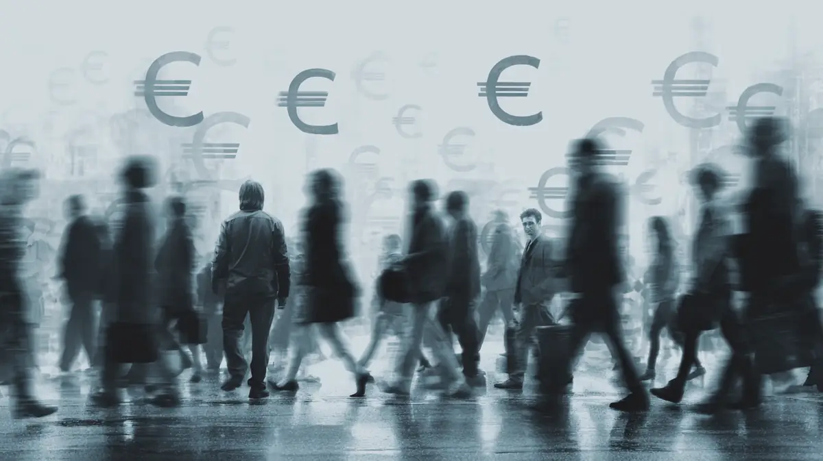 Persona revisando contrato con calculadora y resaltador