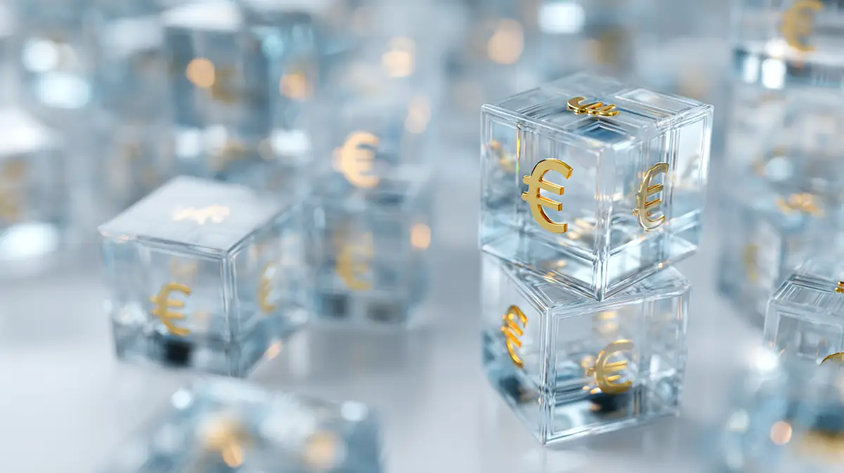 Ilustración de dos bancos con un contrato de préstamo pasando de uno a otro Ilustración de dos bancos con un contrato de préstamo pasando de uno a otro