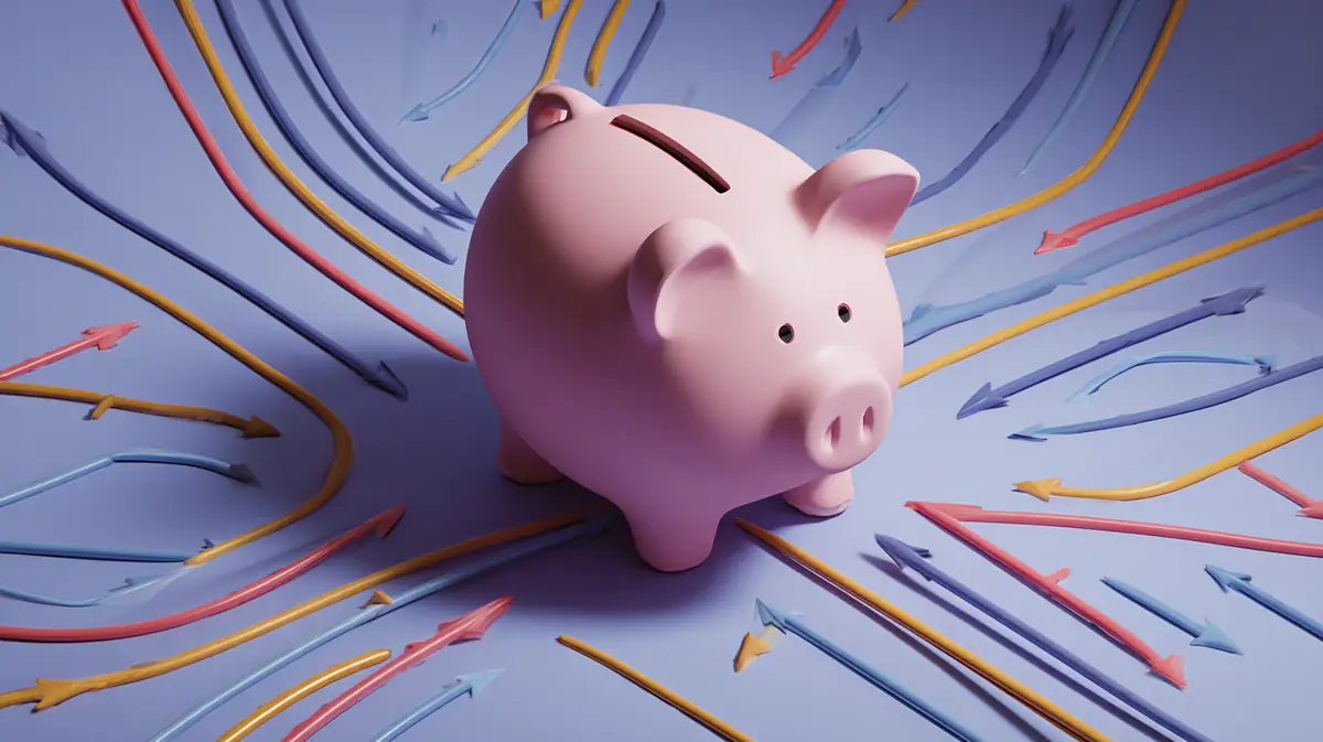 Esquema sencillo de cómo funciona una línea de crédito con entradas y salidas de caja Esquema sencillo de cómo funciona una línea de crédito con entradas y salidas de caja