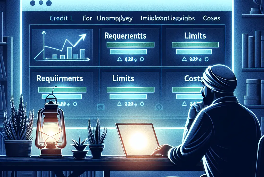 Línea de crédito para desempleados: requisitos, límites, costes y alternativas reales